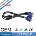 SIPU high quality db15 male to male vga cable 3+6 for tv wholesale vga Monitor cable brand best cable vga price made in China